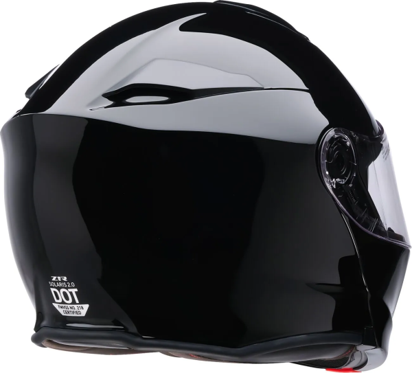 Casca Flip-Up Z1R Solaris 2.0 Solid Negru XS-1