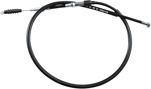Black Vinyl Clutch Cable Black