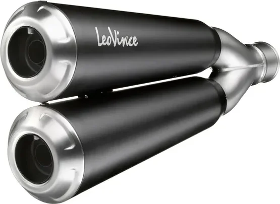 Tobă de eșapament LeoVince GP Duals Slip-On pentru Suzuki SV650 (2016-2025), 1, nordicamoto.ro