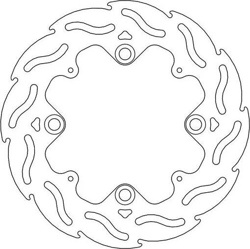 MOTO-MASTER Flame Series Rotor Rear, 1, nordicamoto.ro