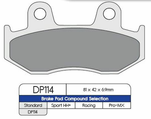 Standard Sintered Metal Brake Pads 