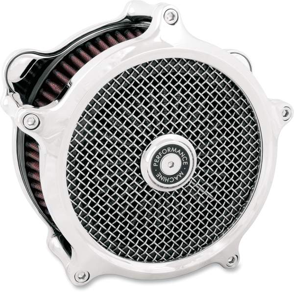 Super Gas Air Cleaner Silver, 1, nordicamoto.ro
