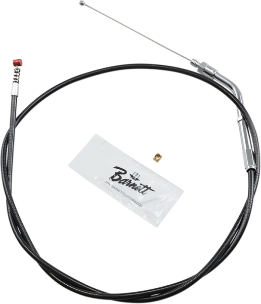 Black Vinyl Throttle/idle Cable Black +152 mm (6''), 1, nordicamoto.ro