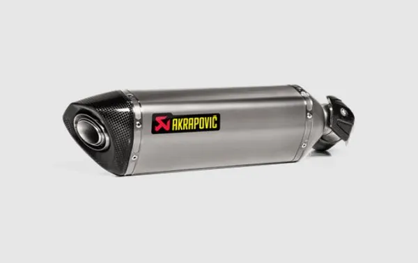 Slip-on Line Muffler Street Titanium Look -0