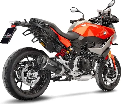 Tobă de eșapament LeoVince Factory S Black Edition Slip-On pentru BMW F 900 R / F 900 XR (2020-2025), 3, nordicamoto.ro