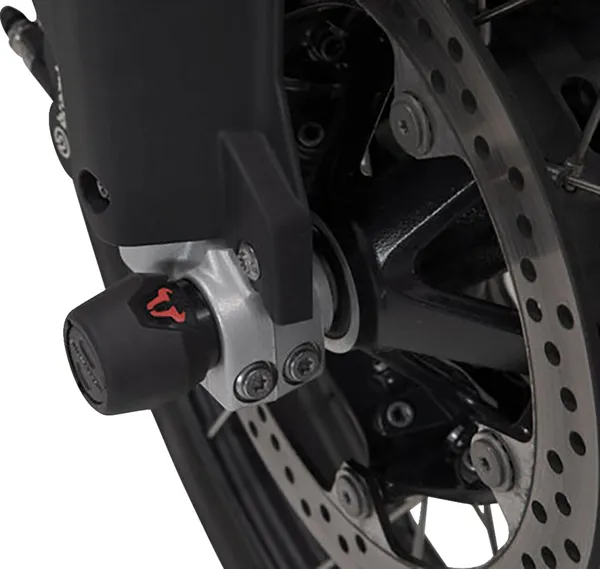 Front Axle Slider Set Black-0