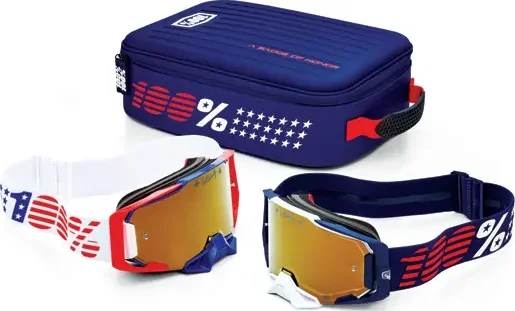Pachet Patriot Pro cu două brațe, alb și albastru, MĂRIME UNICĂ, 1, nordicamoto.ro
