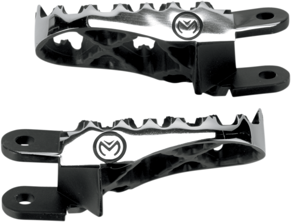 MOOSE RACING Hybrid Footpegs Black 