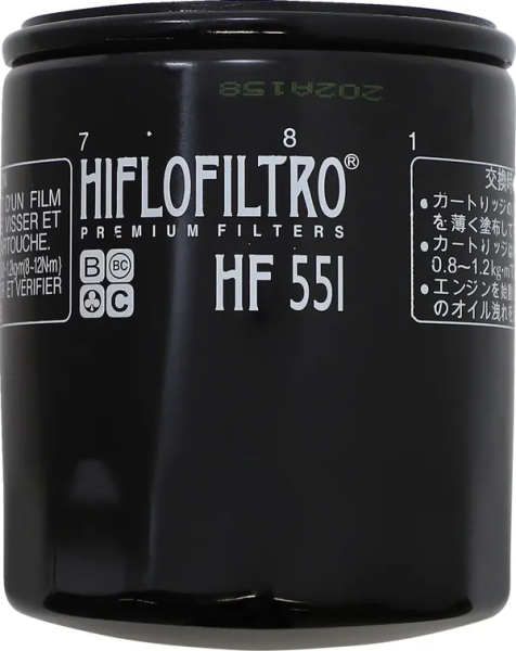 Premium Oil Filter Black