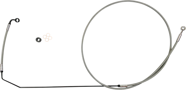 Xr Stainless Dot Brake Line Kit Chrome, Sterling Chromite® Ii Oversize [+51 mm (2'')], 2, nordicamoto.ro