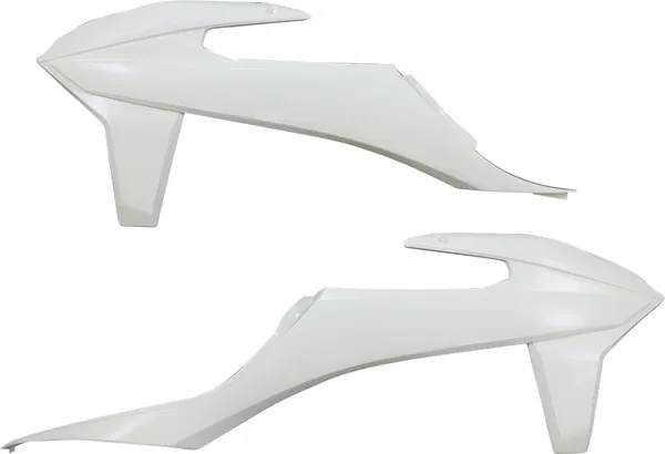 Powerflow Intake Radiator Shrouds White-0