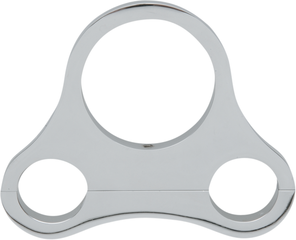 Tee-bar Gauge Mounts Chrome, 2, nordicamoto.ro
