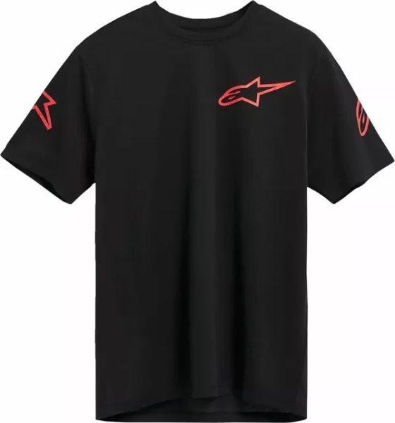 Alpinestars Performance Shouldered T-shirt Black  2XL, 2, nordicamoto.ro