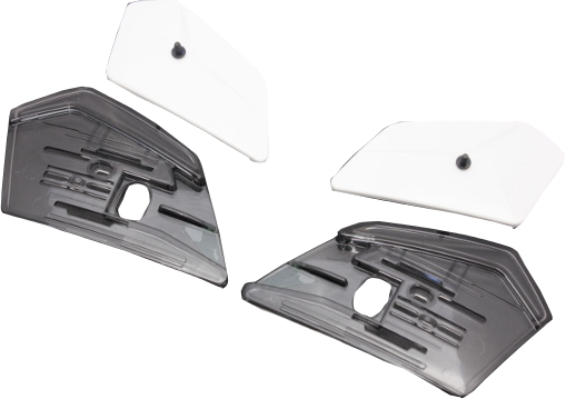 Accesoriu evacuare aer superior cască SHOEI JCR Portocaliu-5