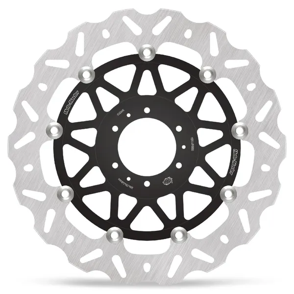 Nitro Series Brake Disc Black, Silver-1