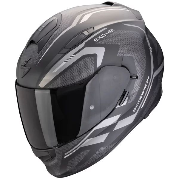Casca integrala SCORPION EXO-491 KRIPTA Alb/Negru XL, 4, nordicamoto.ro