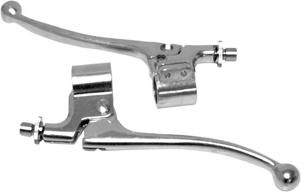 Amal Style Replica Lever Assembly Silver-0