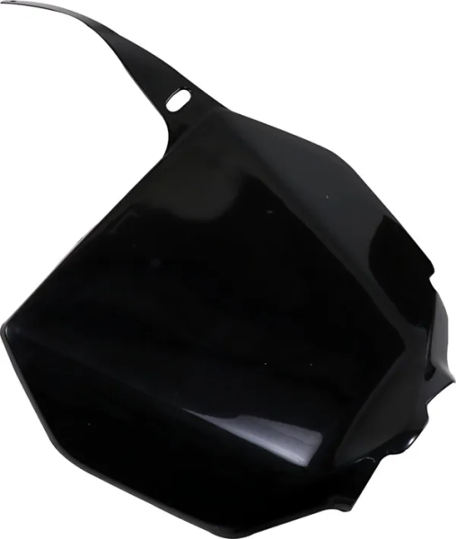 Replacement Front Number Plate Black-1