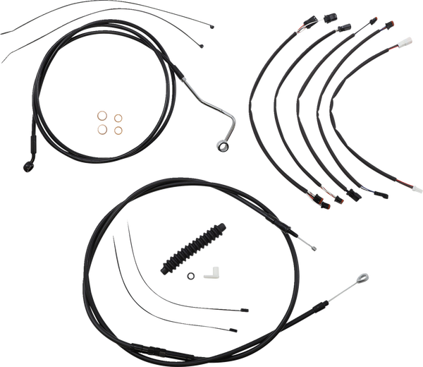 Xr Handlebar Installation Kit Black, 2, nordicamoto.ro