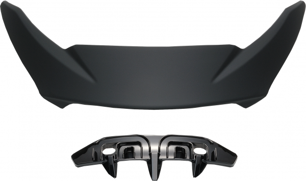 Spoiler superior casca SHOEI NXR2 Alb lucios-16