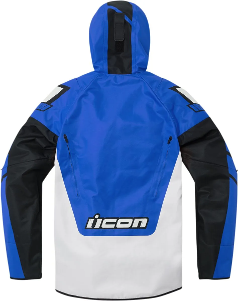 Geaca Textil Icon Airform Retro Blue/Black/White-9