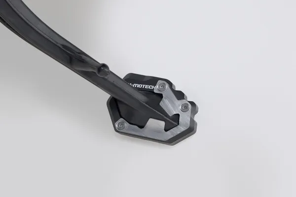 SW-MOTECH Sidestand Foot Extension Black, Silver -1