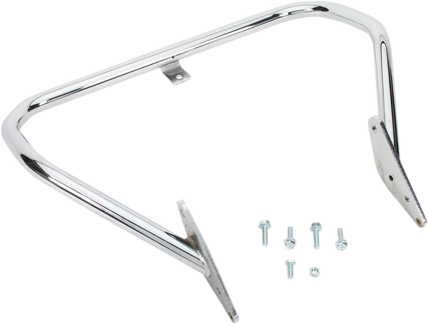 Jardine Highway Bar, Chrome, Front, Harley Davidson Chrome, Polished, 1, nordicamoto.ro