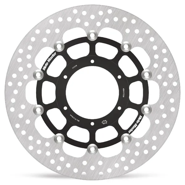 Halo Series Floating Rotor Black, Stainless Steel-1