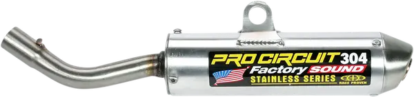 304 Silencer Aluminum, Brushed-0