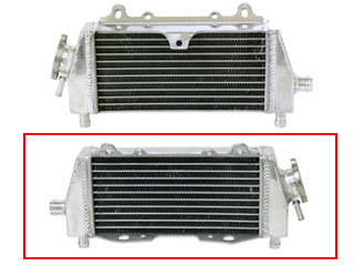 RADIATOR PSIHIC KAWASAKI KX 125/250 '94-02 CAPACITATE STANDARD DREAPTA (BUC) (CU Buson)