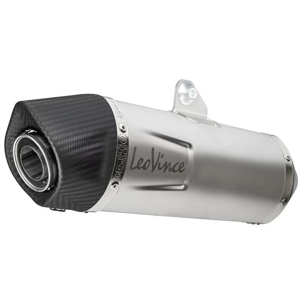 Lv One Evo Stainless Steel Slip-on Muffler Black, 2, nordicamoto.ro