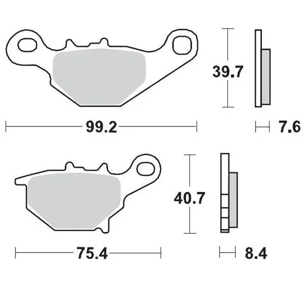 Racing Brake Pads Offroad-0