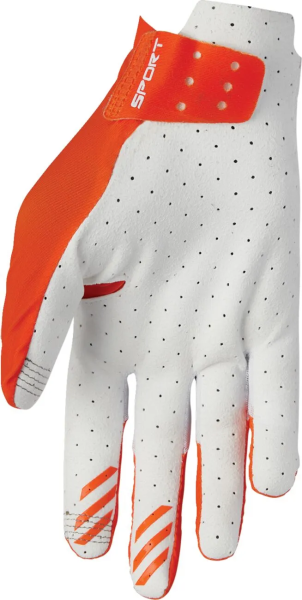 Manusi Thor Sportmode Vented White/Orange-4