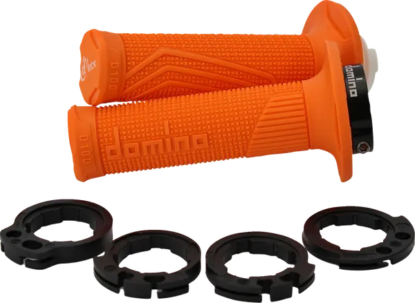 D100 D-lock Grips Orange, 1, nordicamoto.ro