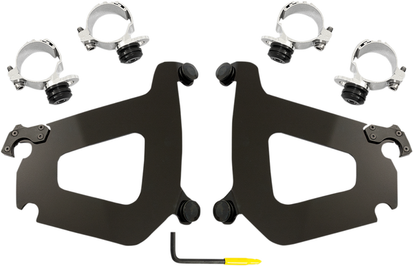 Bullet Fairing Mount Kit Black, 1, nordicamoto.ro