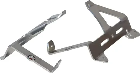 Radiator Braces Silver, 5, nordicamoto.ro
