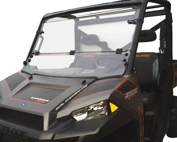 Hard Coated Full Folding Windshield Clear, 1, nordicamoto.ro