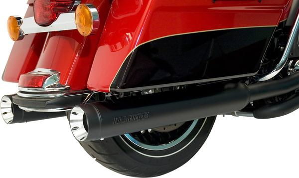 Stout Slip-on Mufflers Black, 1, nordicamoto.ro