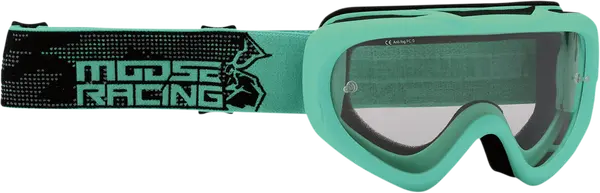 Ochelari copii Moose Racing QUALIFIER Black/Cyan-0