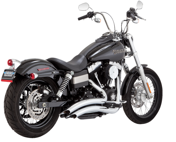 Big Radius Exhaust System Chrome, 5, nordicamoto.ro
