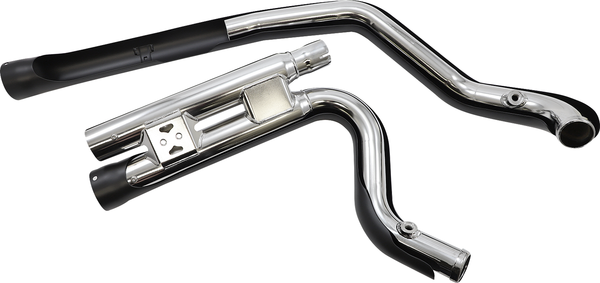 Speedster Short Rpt Exhaust System Black, 2, nordicamoto.ro