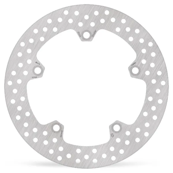 Halo Series Fixed Rotor Silver, Stainless Steel-1