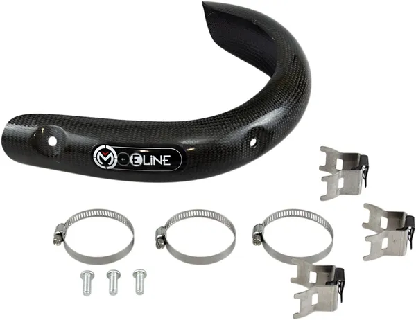 MOOSE RACING E Line 4-stroke Pipe Guard Black 
