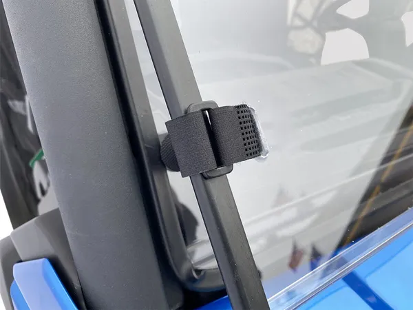 Deluxe Full Folding Windshield Clear -1