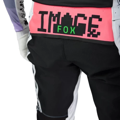 Pantaloni Fox MX-Flexair Grid Negru/Mov 44, 12, nordicamoto.ro