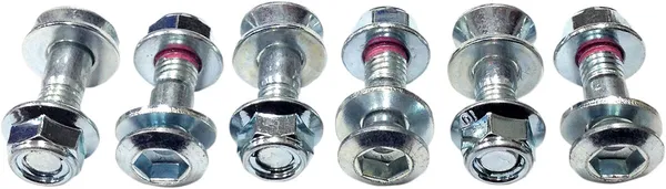 Sprocket Bolt And Nut Fastening Kit Pink, Silver