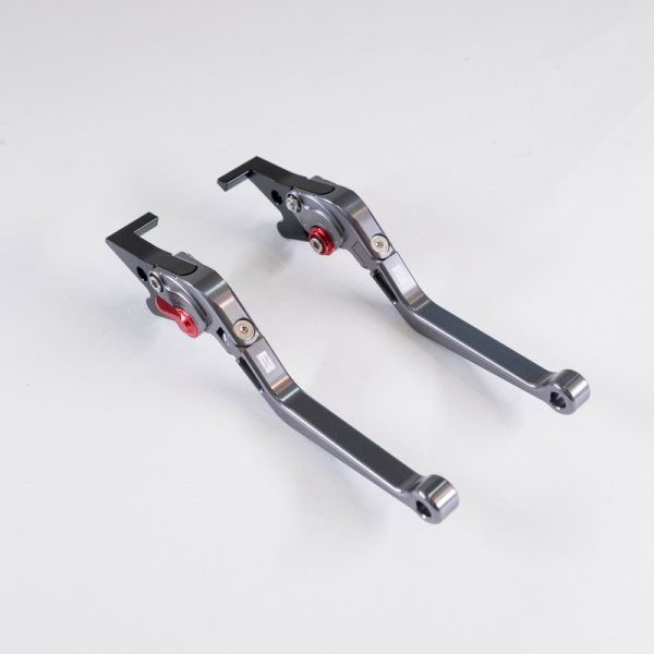 SET MANETE FRÂNĂ / AMBREIAJ CFMOTO – ALUMINIU, GRI, 2, nordicamoto.ro