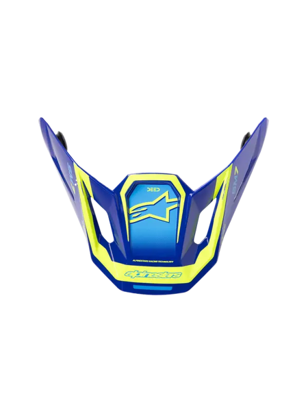 S-m7 Deed Helmet Visor Blue -0