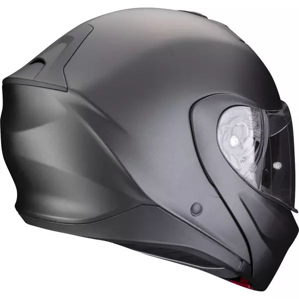 Casca moto flip-up SCORPION EXO 930 EVO SOLID S Negru mat perlat, 5, nordicamoto.ro