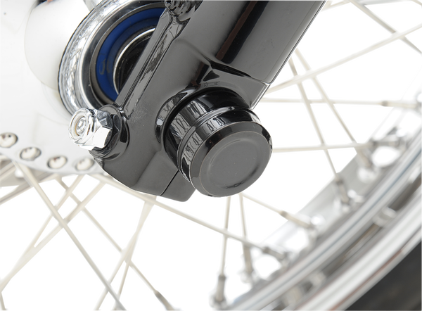 Billet Axle Cap Black, 1, nordicamoto.ro